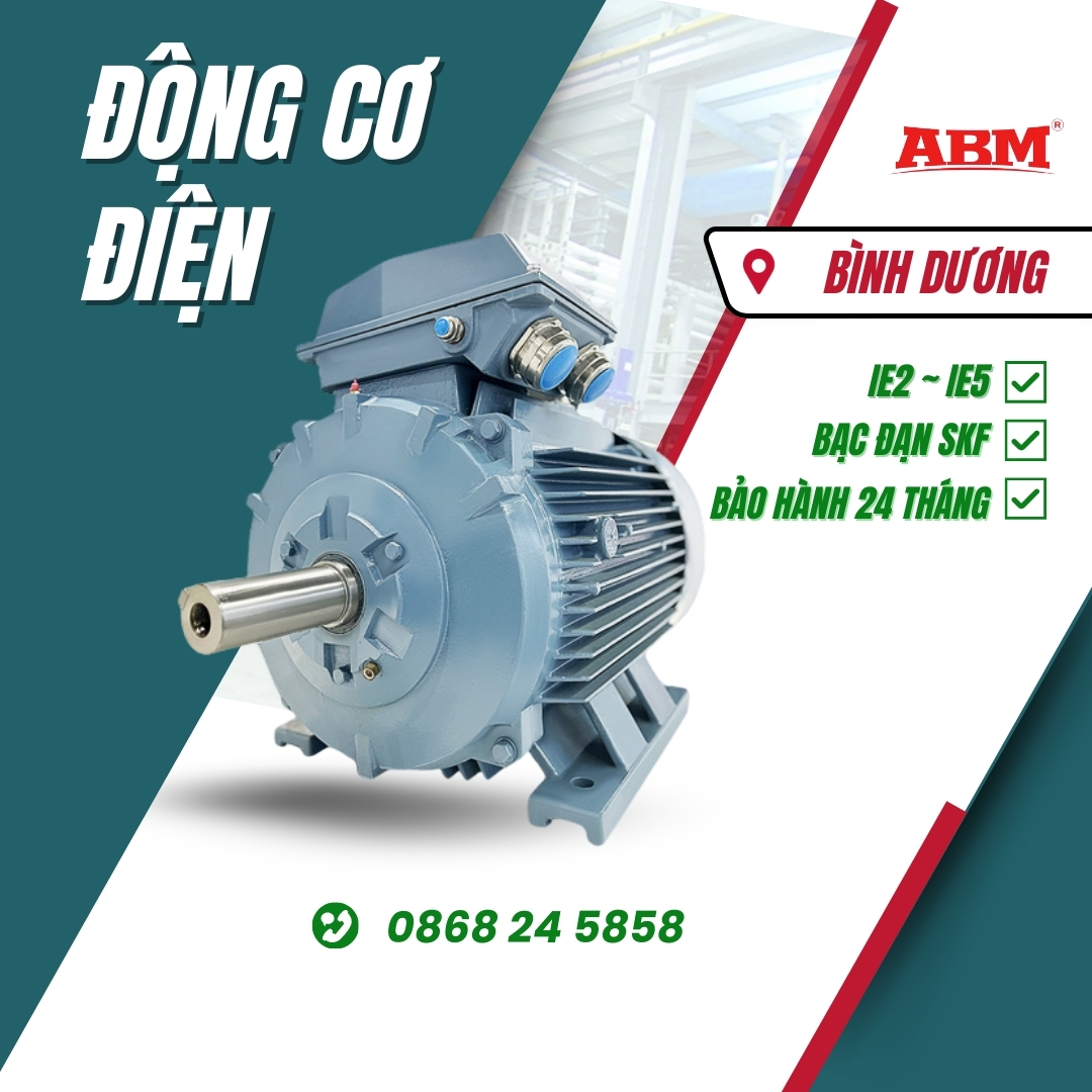 Motor 3 pha hiệu suất cao ABM - WJC Series