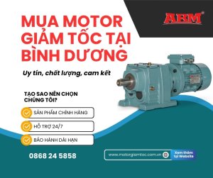 Mua motor giảm tốc tại Bình Dương