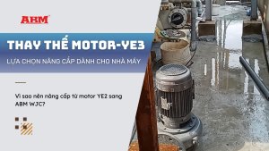Giải pháp thay thế motor YE3 sang ABM WJC