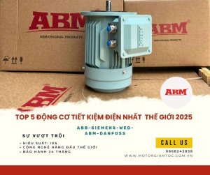 top 5 động cơ tiết kiệm điện nhất thế giới 2025